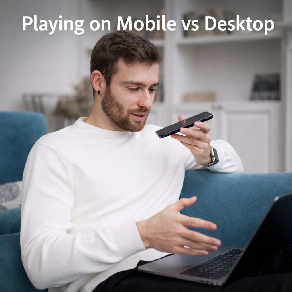 Playing on Mobile vs Desktop