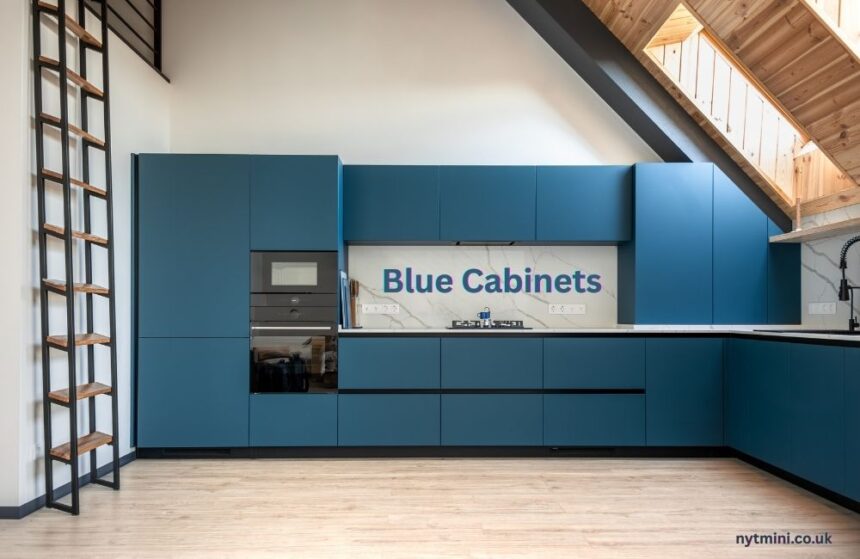 Blue Cabinets