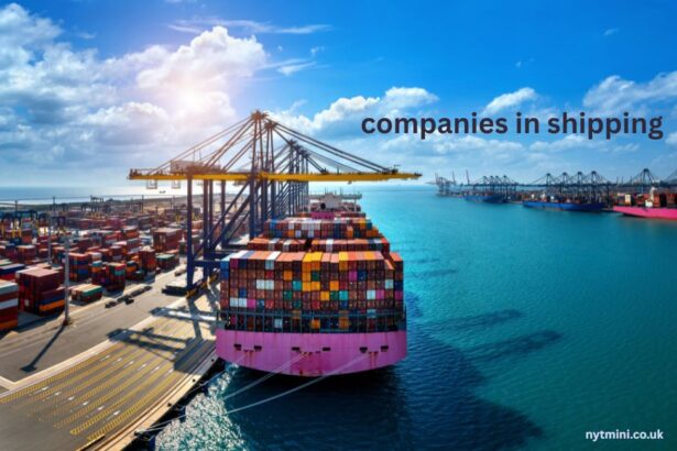 companies in shipping