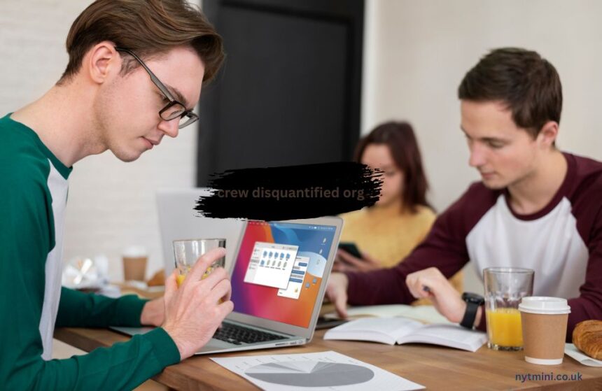 crew disquantified org