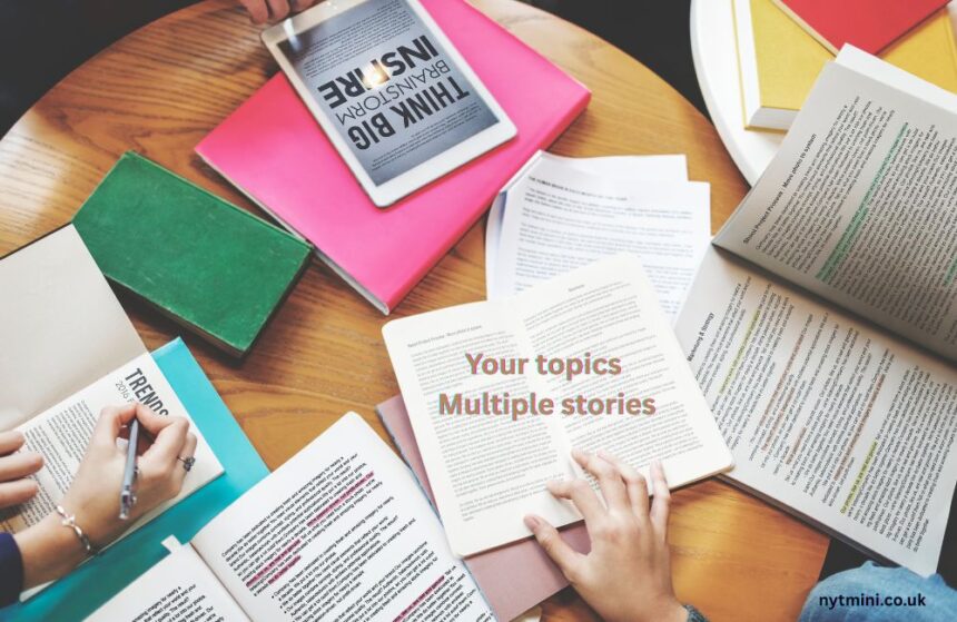 your topics multiple stories