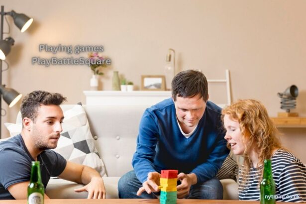 Playing games PlayBattleSquare