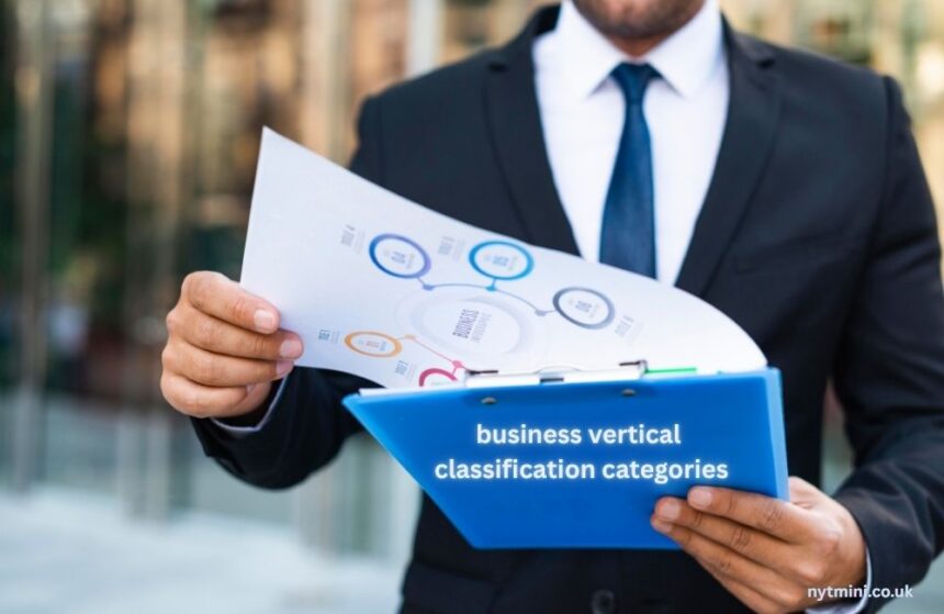business vertical classification categories