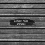 cement fiber shingles