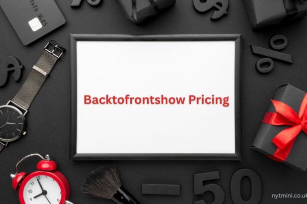 Backtofrontshow Pricing